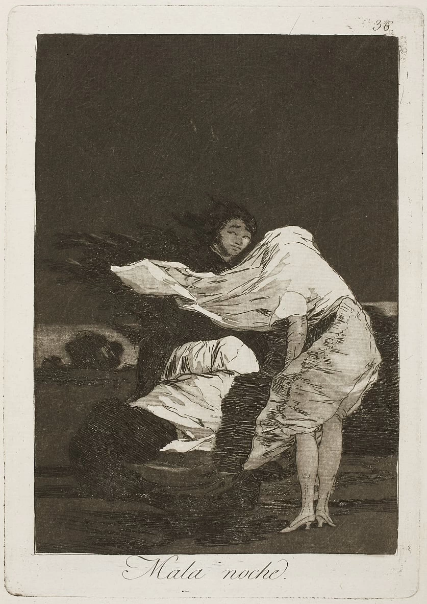 Francisco de Goya y Lucientes - Brutta notte